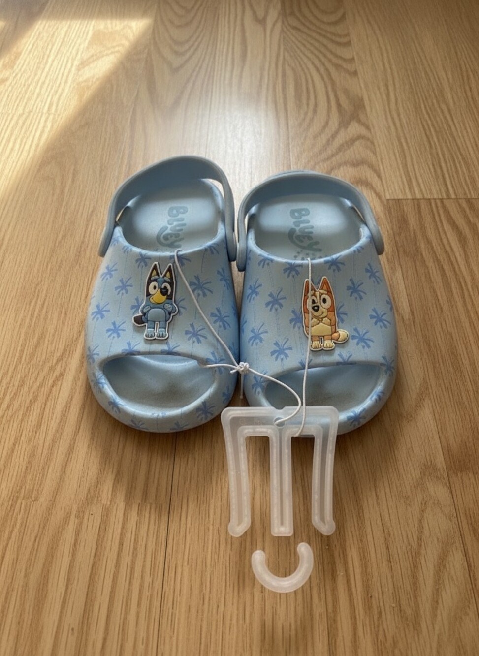 Bluey Clog Sandals Blue Toddler 9 NWT